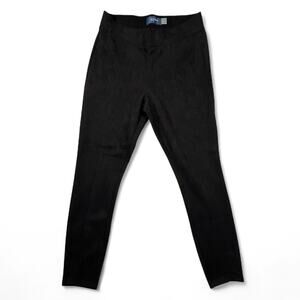 Old Navy Stevie Ponte Legging Black Jack Pull On Fitted Pants Women M